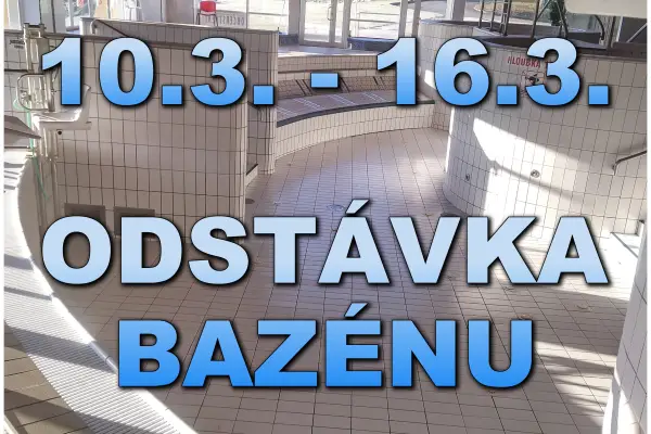 ODSTÁVKA BAZÉNU