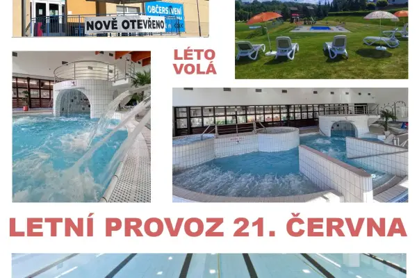 Na bazénu začíná letní provoz