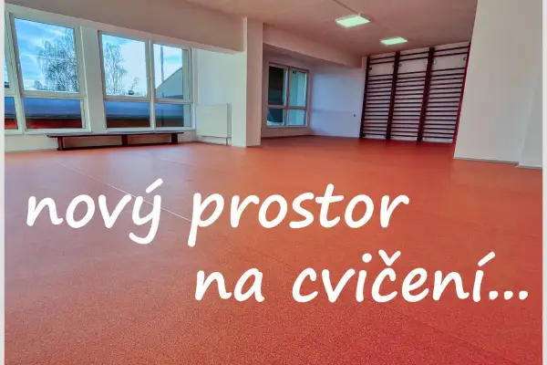 Oranžová cvičebna