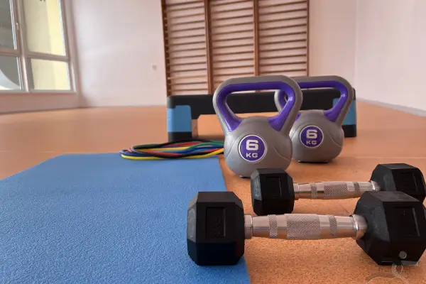 Nový prostor na cvičení