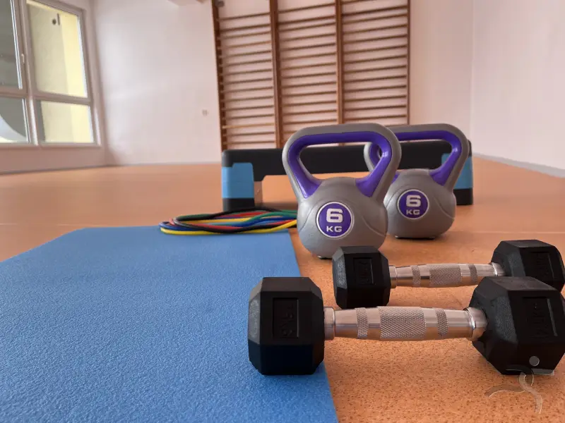 Nový prostor na cvičení